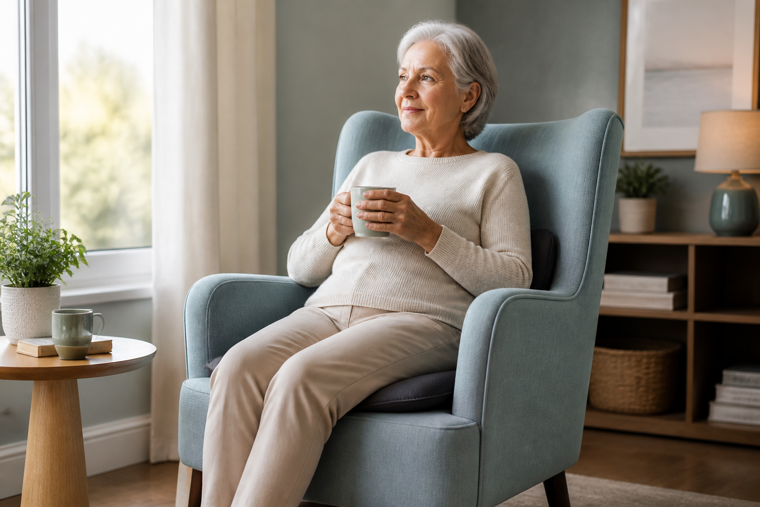 Ergonomic seating setup related to Best Coccyx Cushion for Elderly Users (2026)
