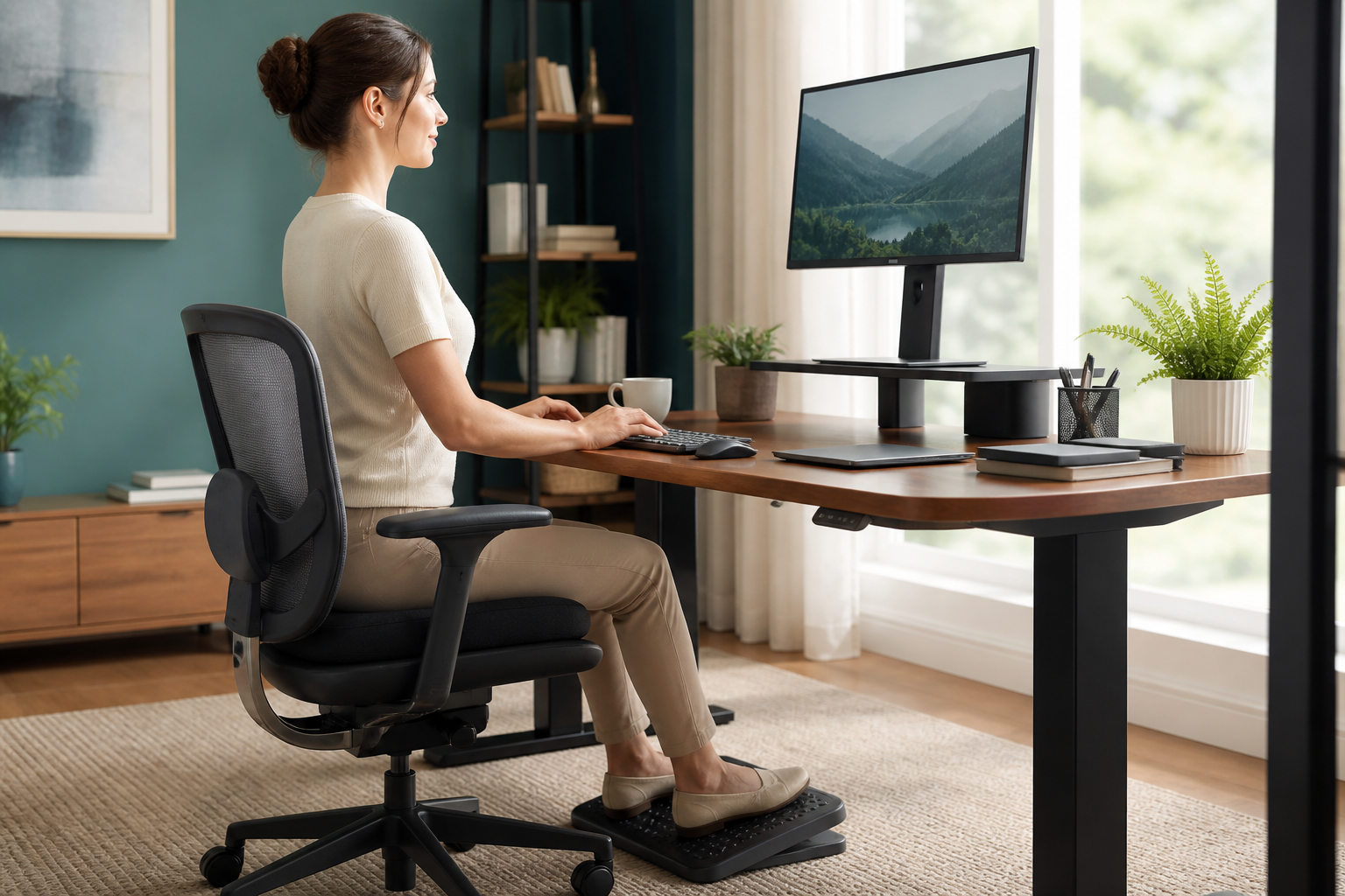 Ergonomic seating setup related to Best Ergonomic Setup for Coccyx Pain Sufferers (2026)