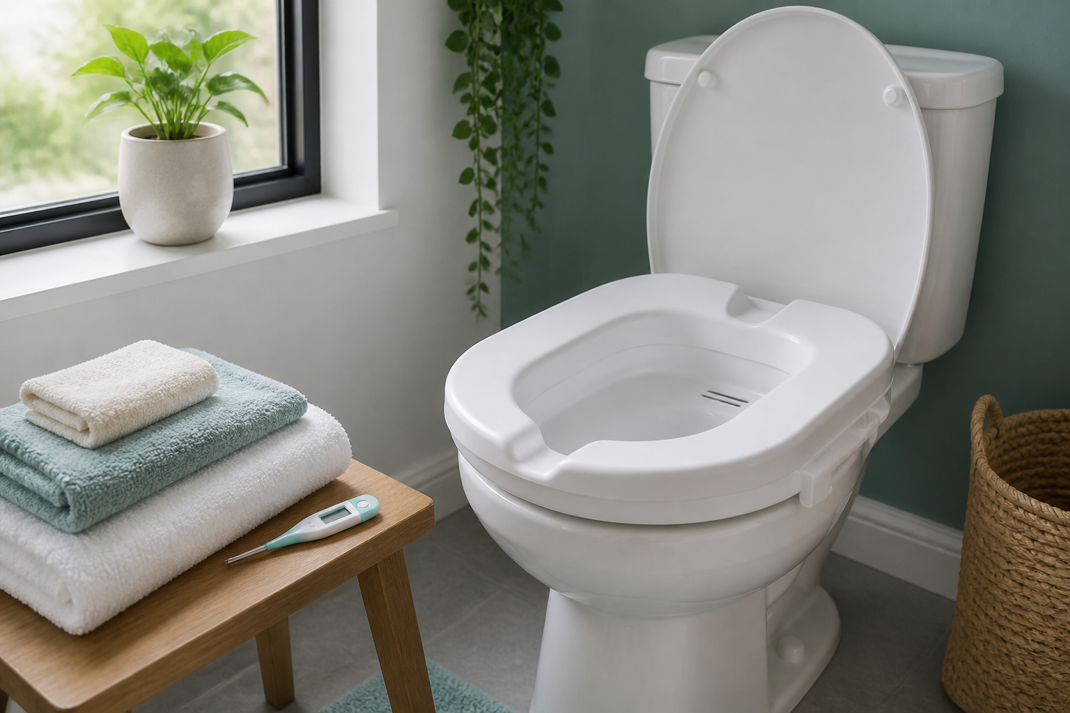 Practical tailbone comfort and recovery scene related to Sitz Bath for Tailbone Pain Relief (2026)